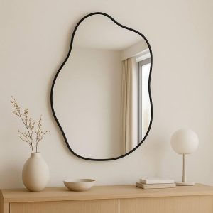 Irregular Wavy Mirror Frameless
