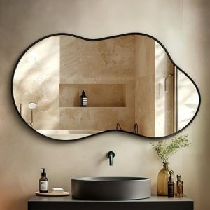 Wavy Mirror Frameless